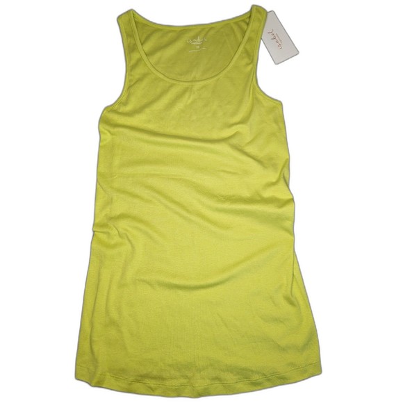 Isabel Maternity Tank Top Green - Picture 4 of 10